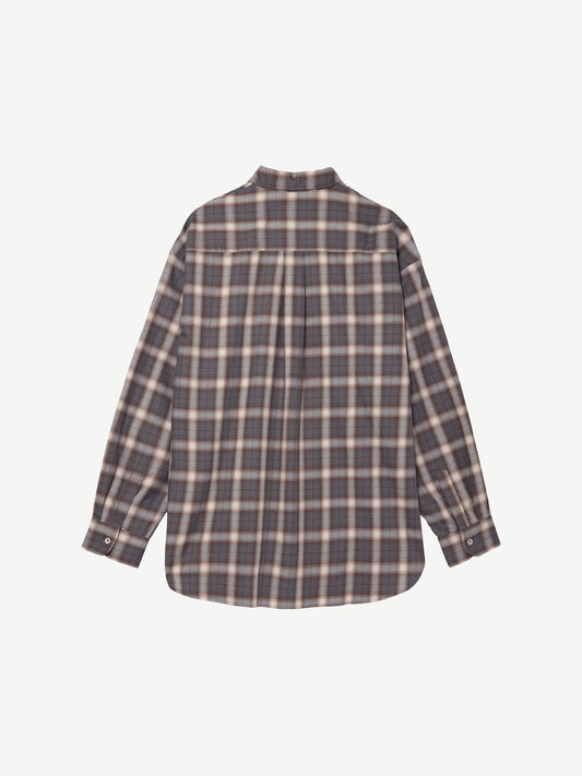 CHISHOLM SHIRT, IVORY ESPRESSO CHECK