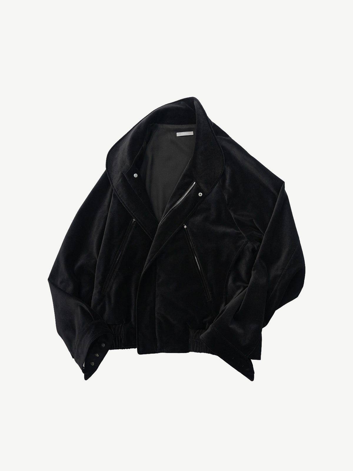 REVORO JACKET, BLACK VELVET