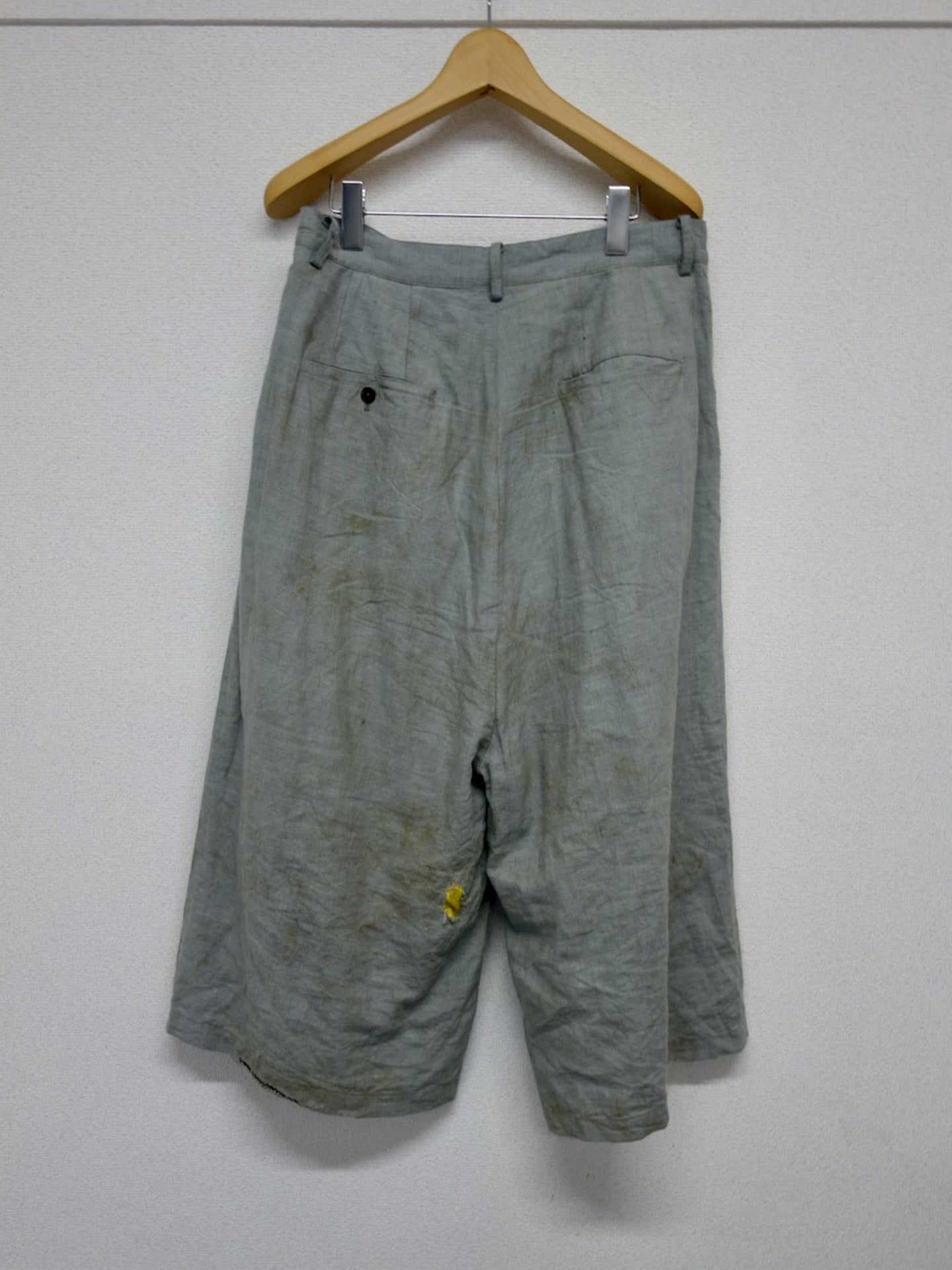 DESTROYED REBEL WEIRD LENGTH SHORTS, Grey