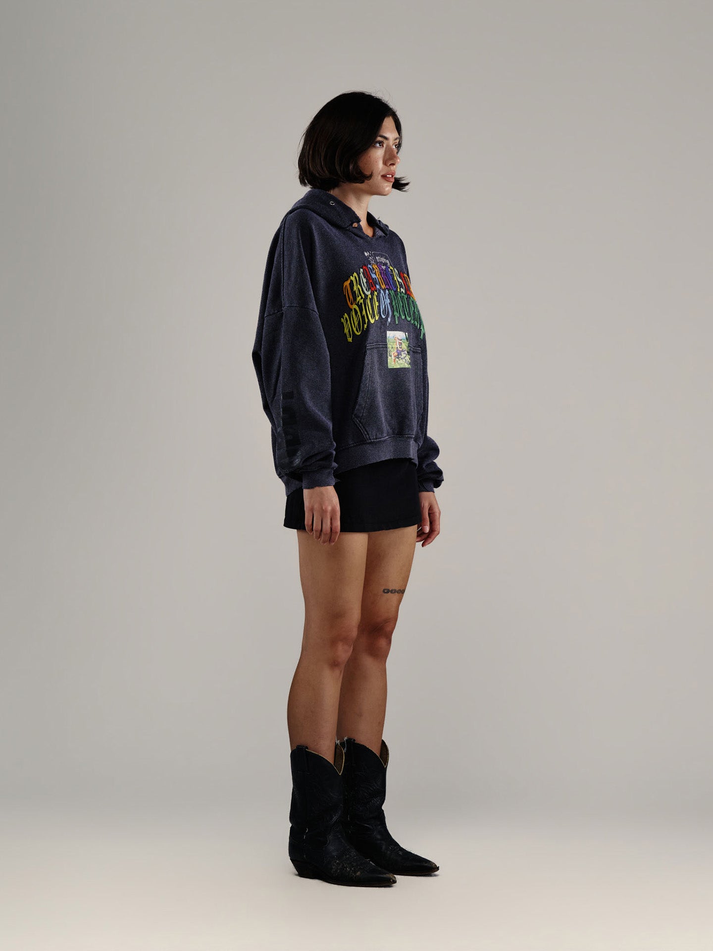 BOBBY DRISCOLL HOODIE, Vintage Black