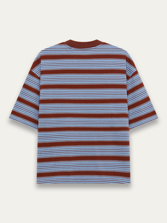 JODYE TWIST TEE, Sepia Horizon