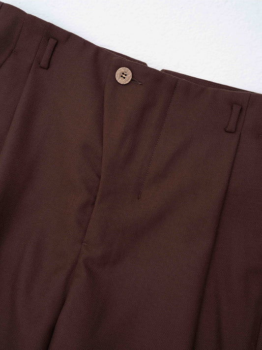 COAST SUIT PANTS, BROWN