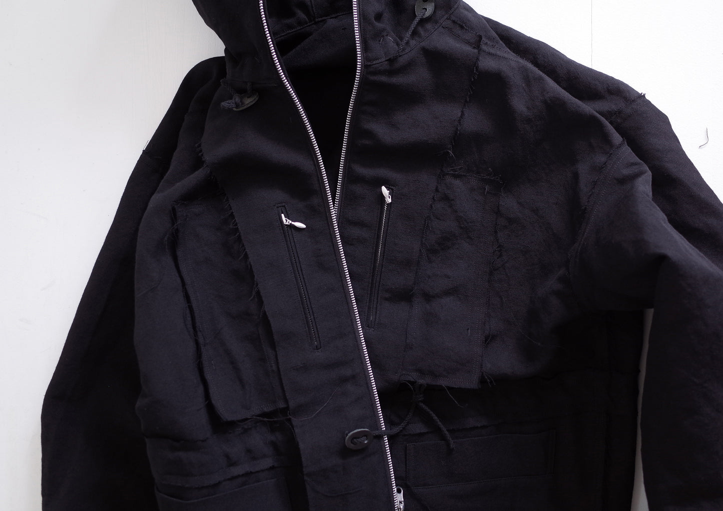 REVERSIBLE BOYHOOD PARKA, BLACK