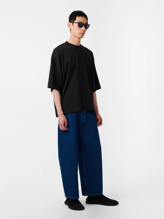 BRANDED BOXY FIT T-SHIRT, Black