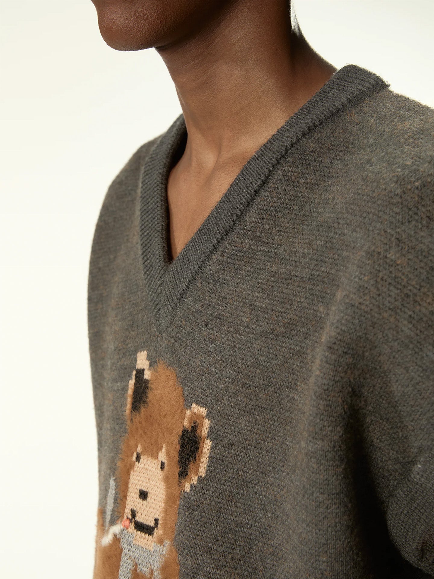 TEDDY BEAR VEST, Hazelnut