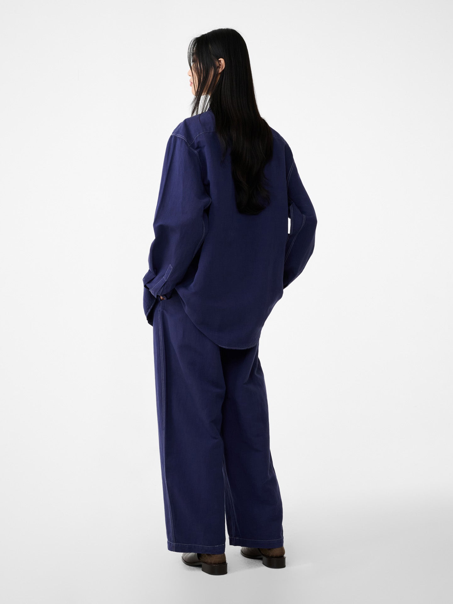 UTILITY POCKET SHIRT, INDIGO