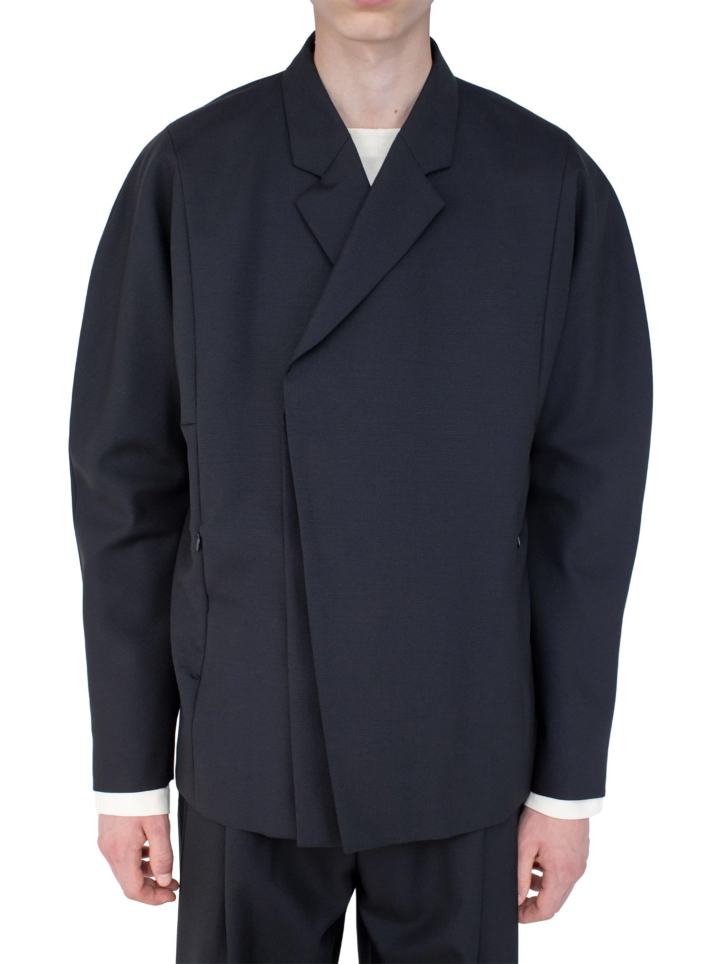VAALS TAILORED BLAZER, SPACE BLACK