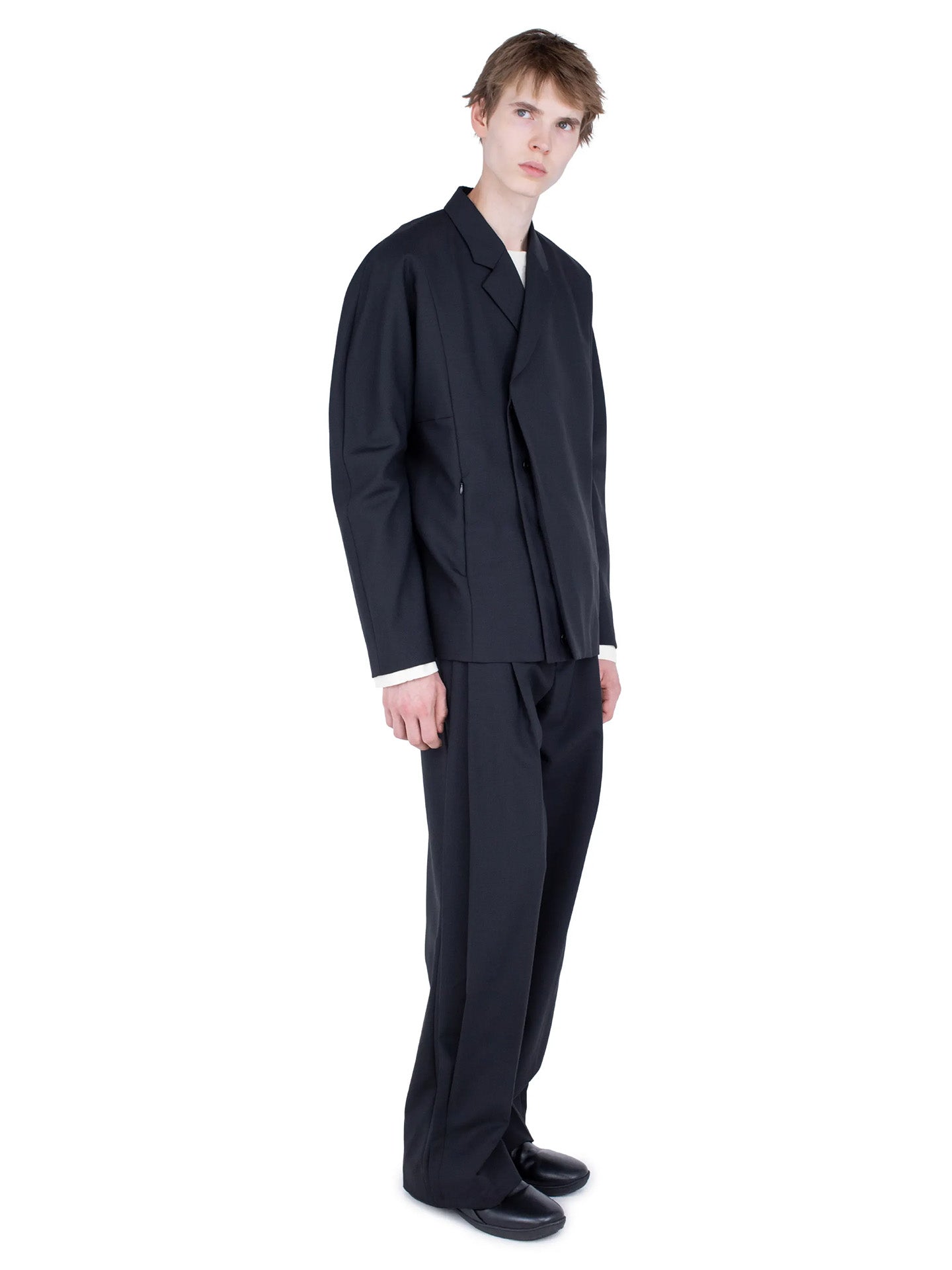 VAALS TAILORED BLAZER, SPACE BLACK