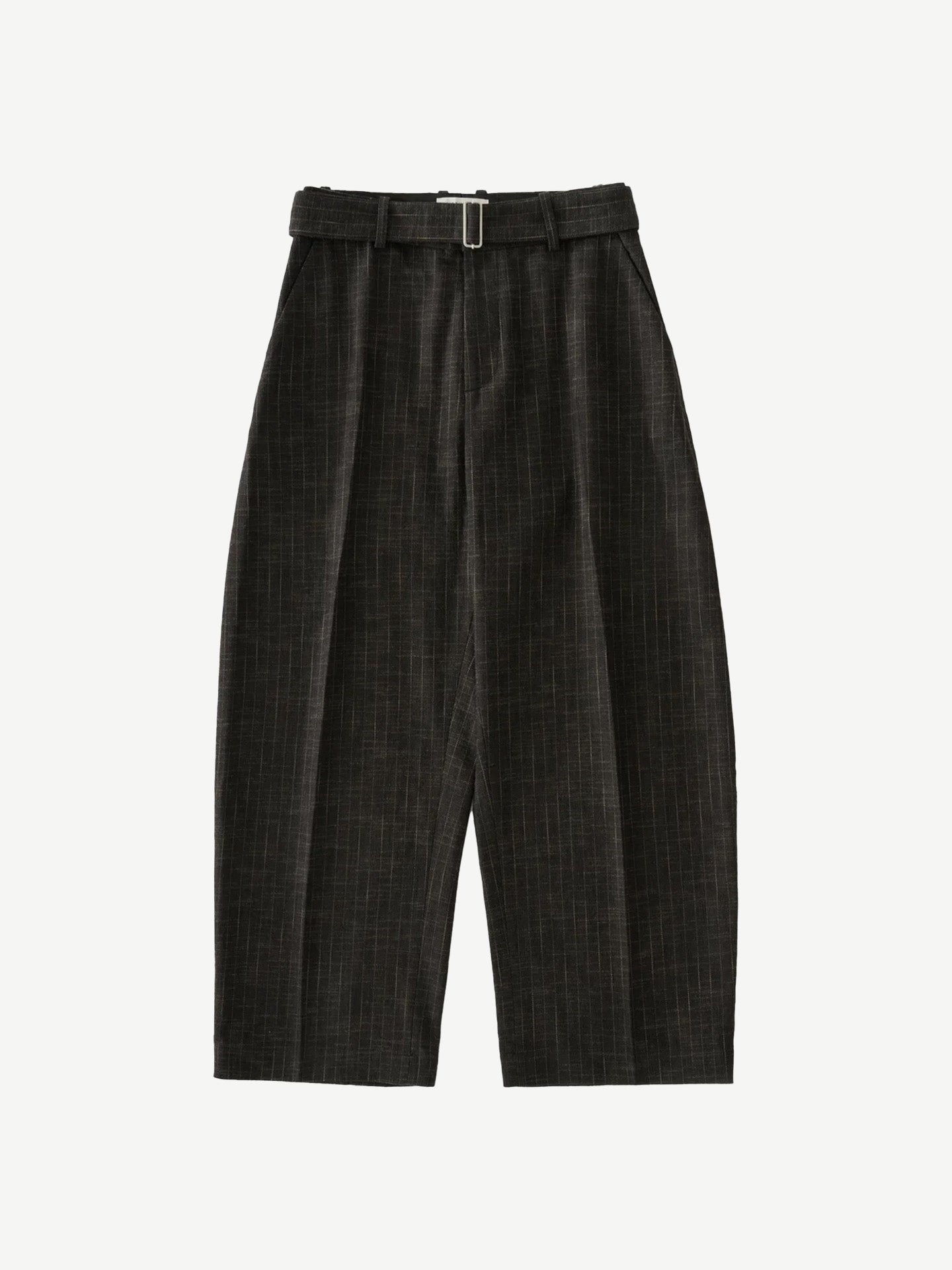 BELTED PANT, PEAT