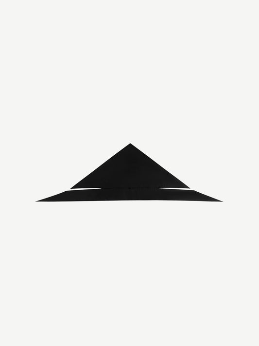 MULTI-WAY TRIANGLE SCARF, NAVY