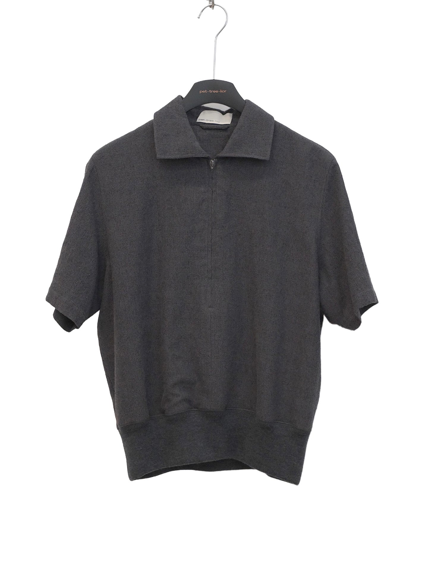 SEDIMENTARY SHIRT, Dark Gray Houndstooth