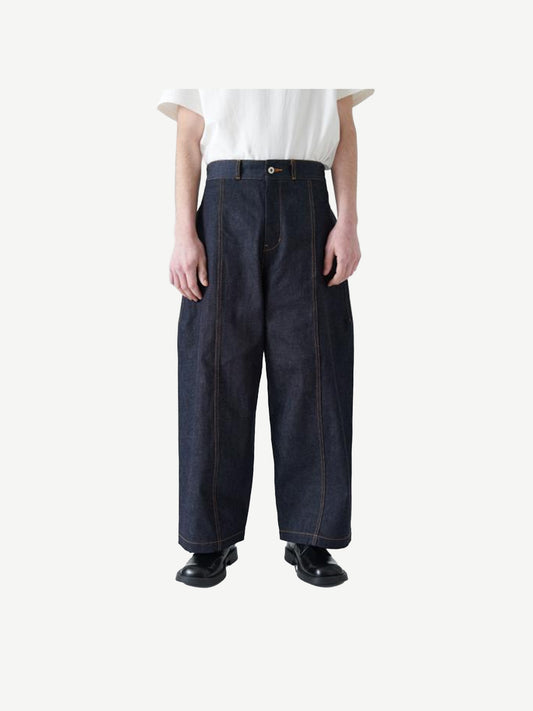 WELT TROUSER, DENIM INDIGO