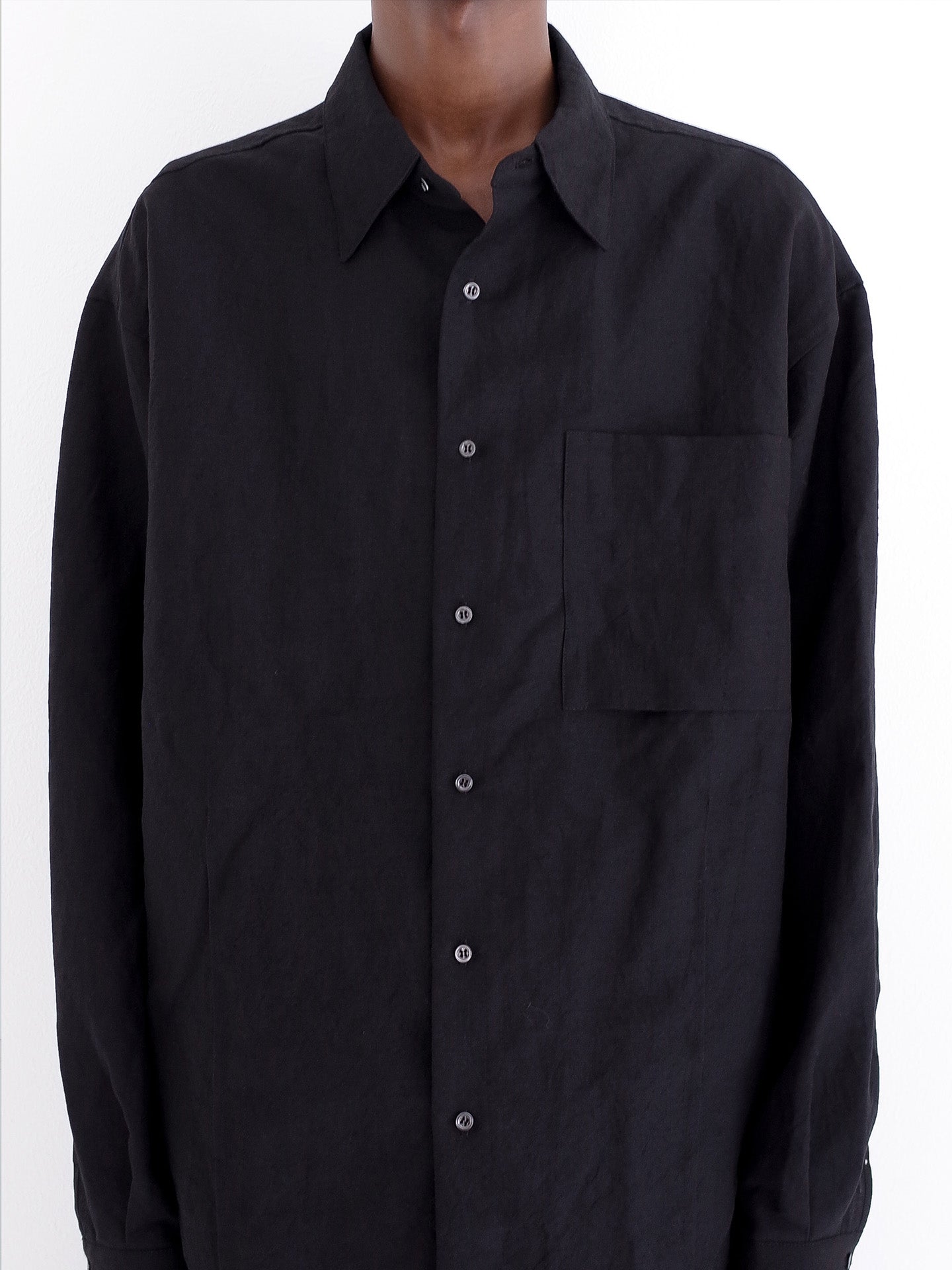 RE-WORKED SHIRTS, BLACK