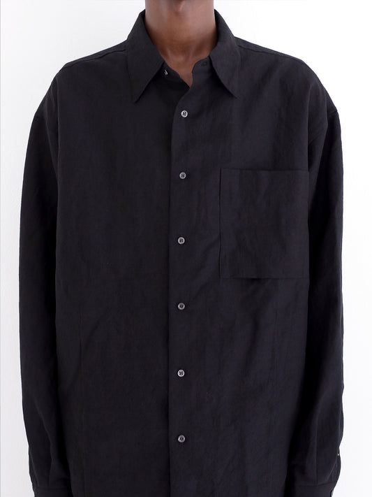 RE-WORKED SHIRTS, BLACK