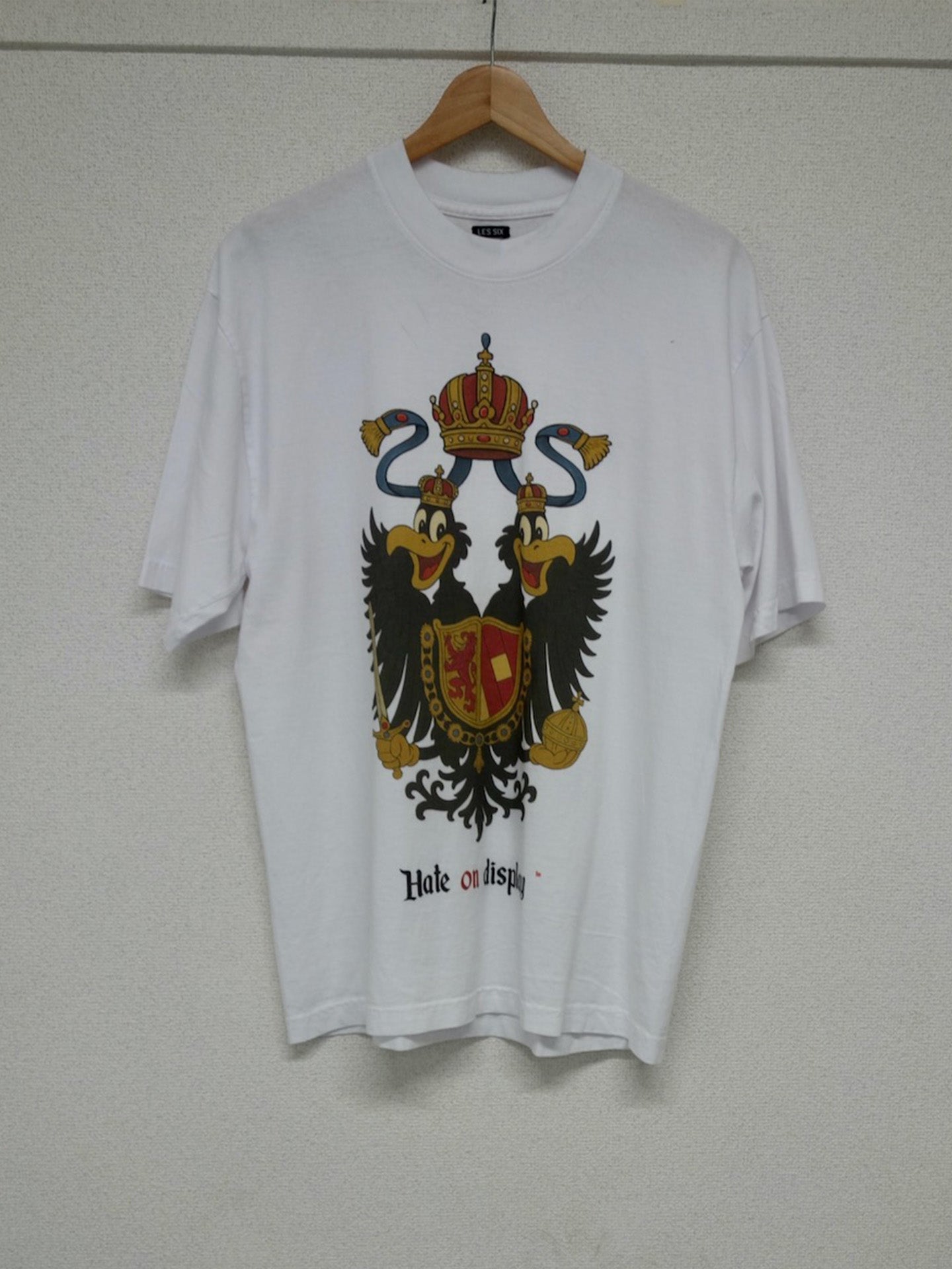 ROYAL HATE TEE, White