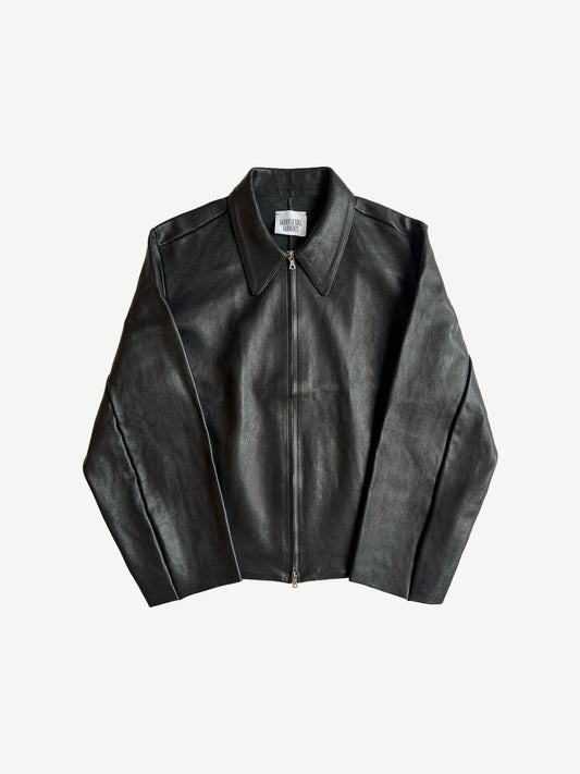 NO.285 LEATHER POCKET JACKET, BLACK