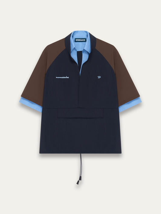 LUCIEN SS PULLOVER, Depth Blue
