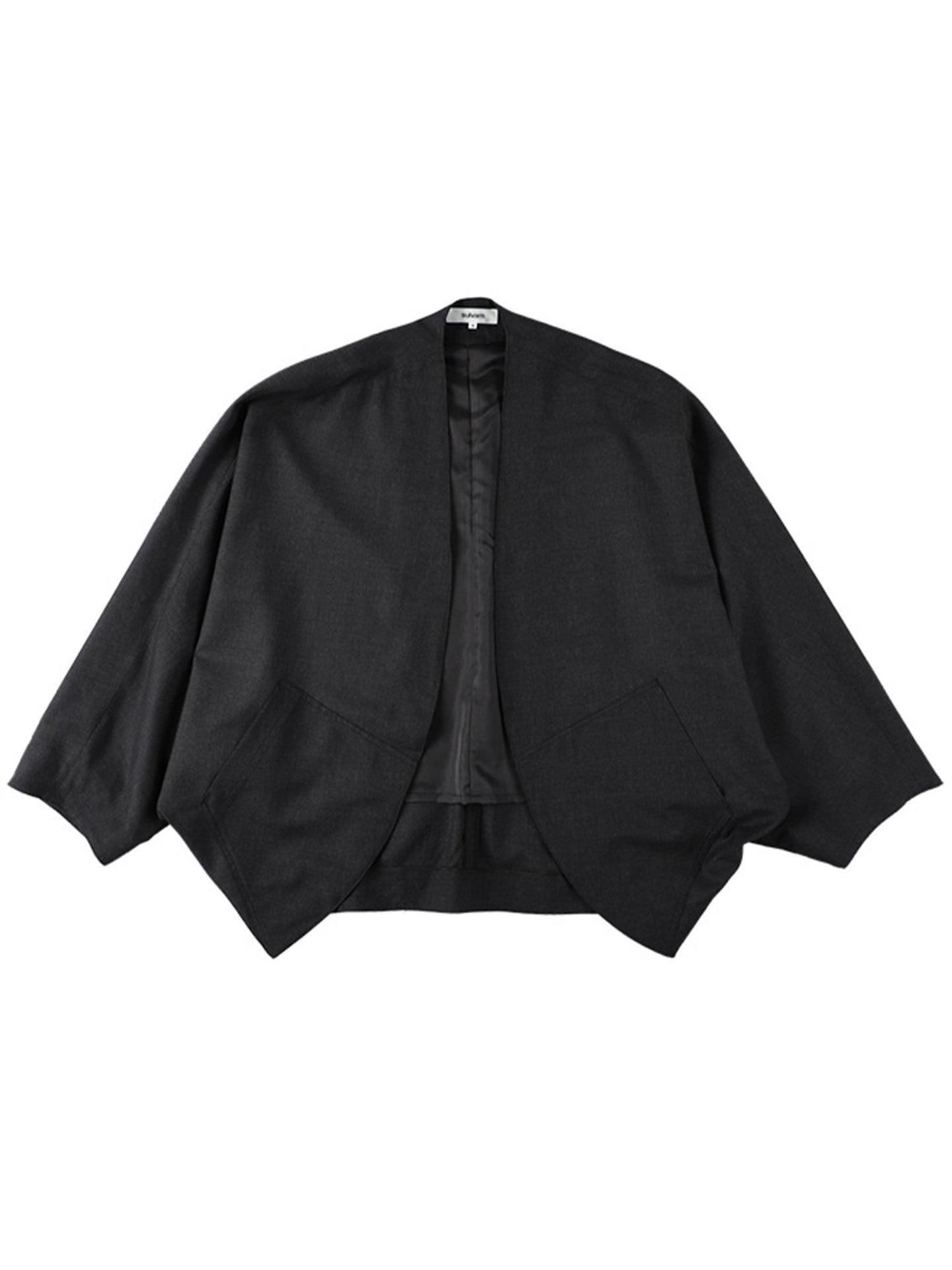 HAORI DOLMAN JACKET, Grey