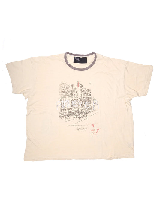 CHELSEay HOTEL TEE, Vintage Cream
