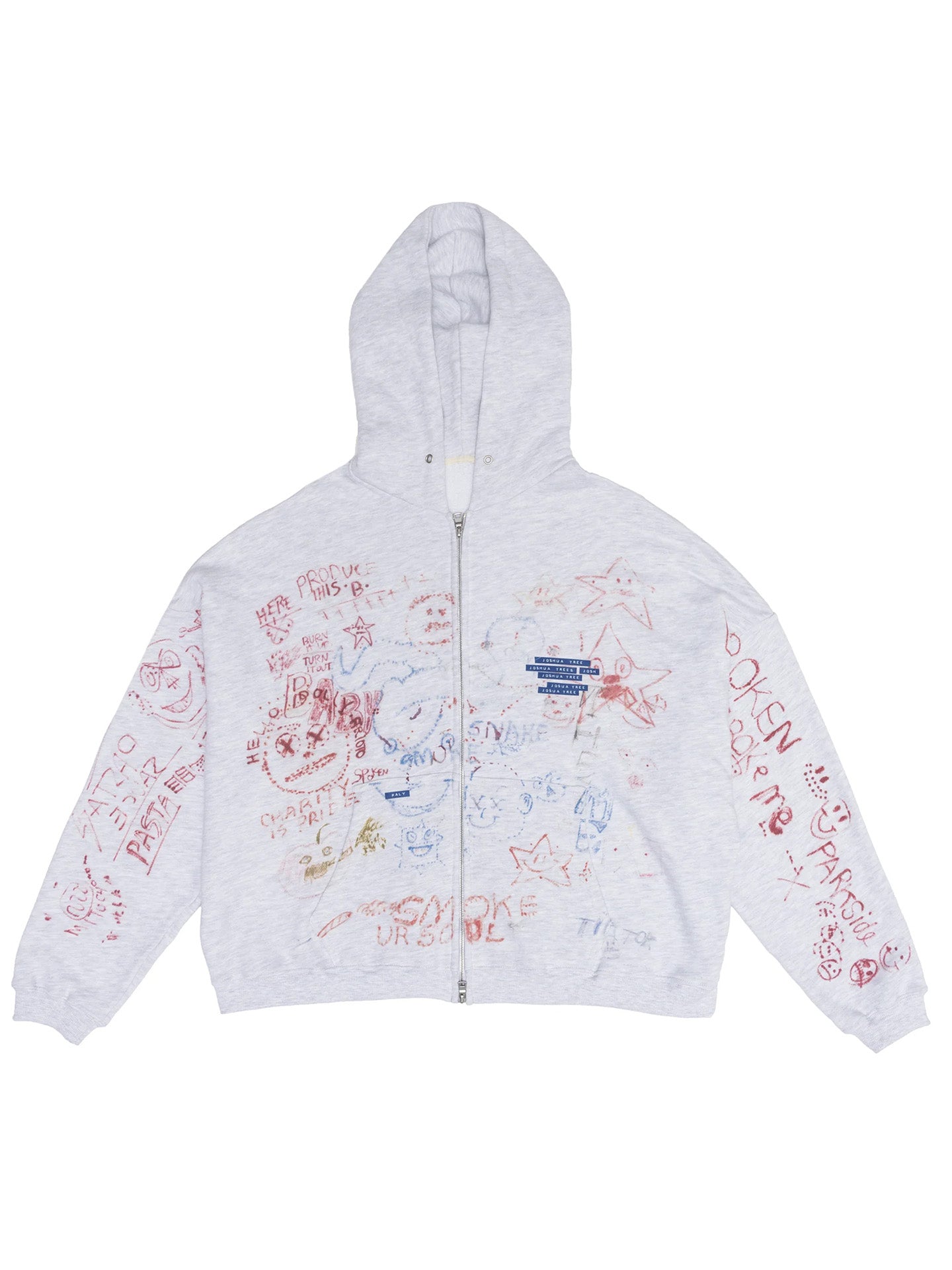 JOSHUA TREE DOUBLE ZIP HOODIE, Multi