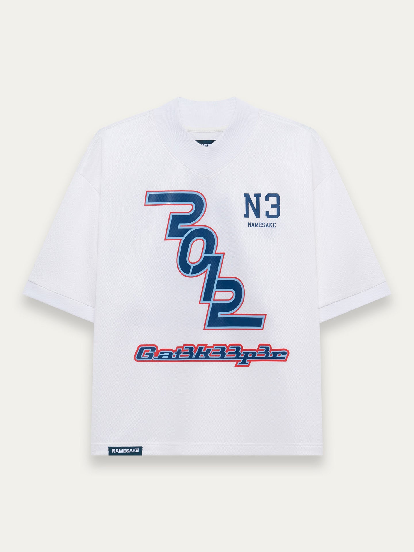 SPORTY GATEKEEPER TEE, White