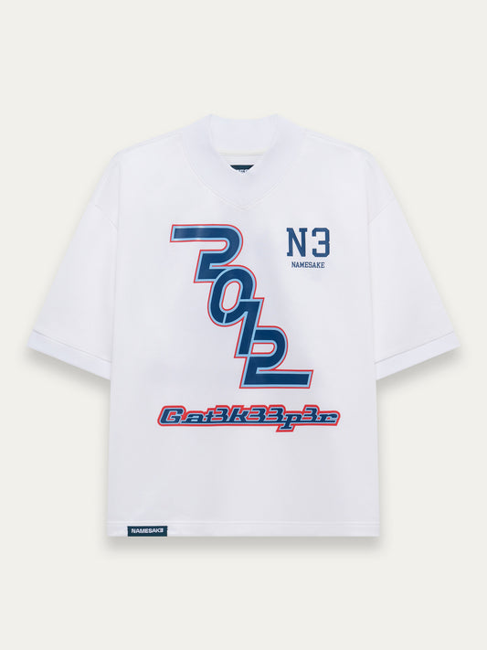 SPORTY GATEKEEPER TEE, White