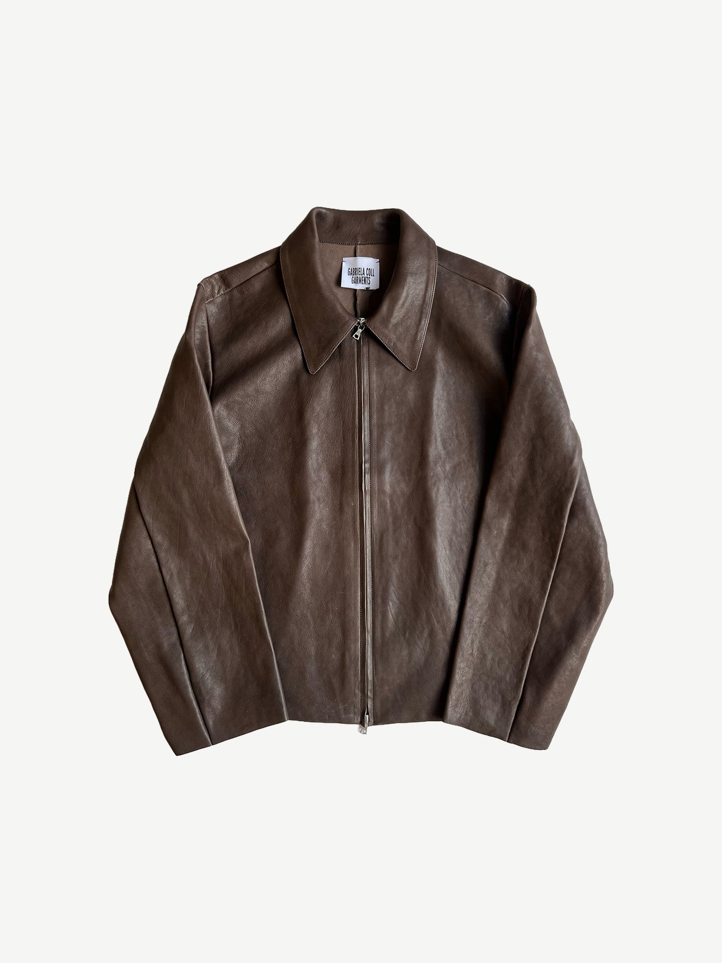NO.285 LEATHER POCKET JACKET, DUST