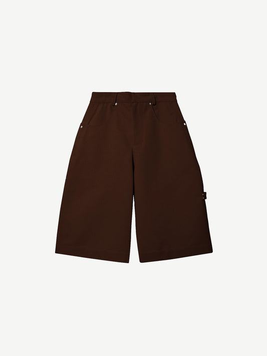 PAINTER SHORTS, MOCHA BROWN