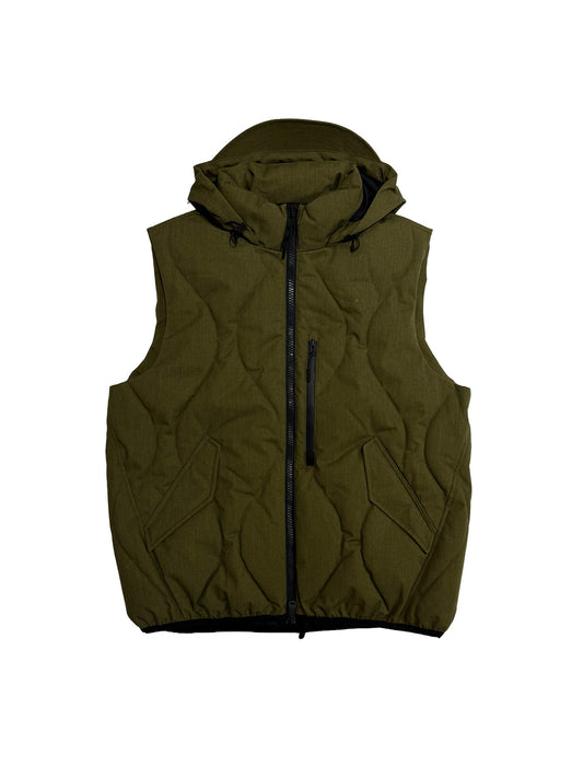 BALDFACE PUFFER VEST, Green