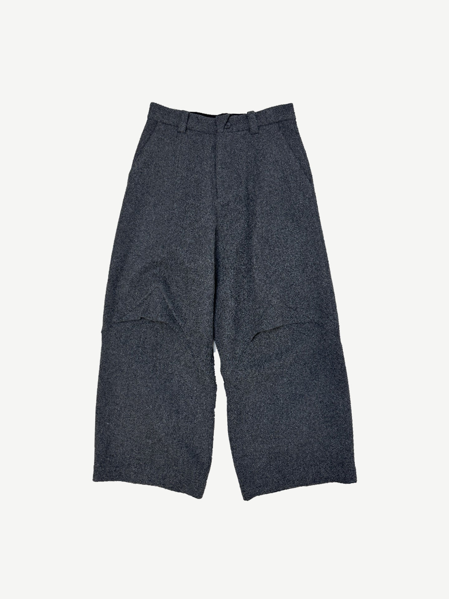 FLAX PANTS, GRAY