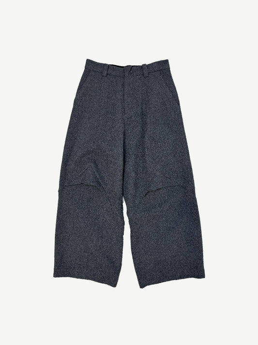 FLAX PANTS, GRAY