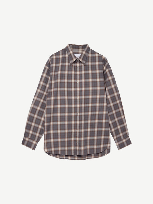 CHISHOLM SHIRT, IVORY ESPRESSO CHECK