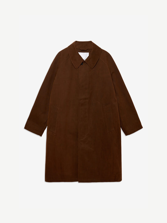 WESTMINSTER OVERCOAT, BARK BROWN
