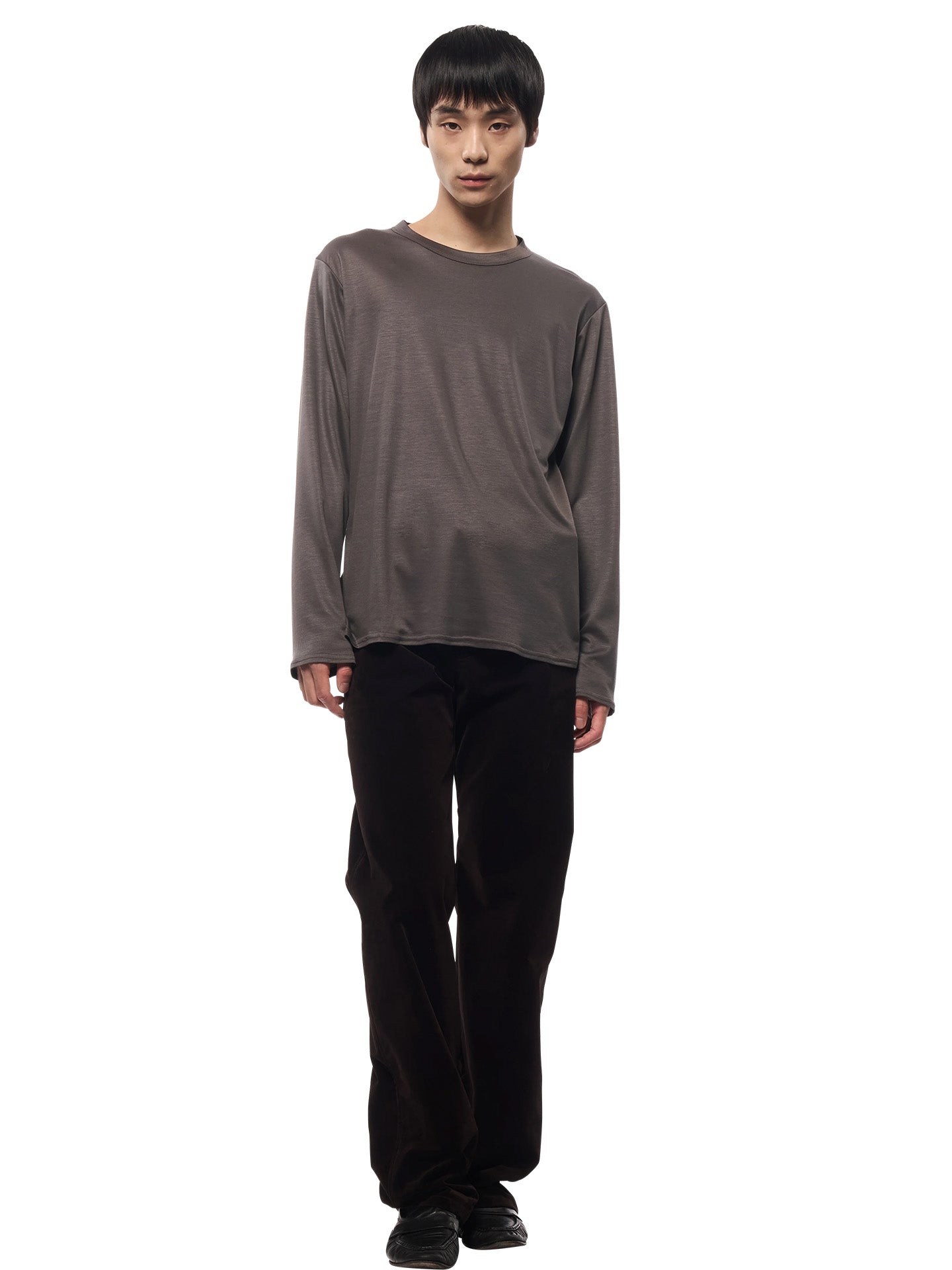 L/S TEE, Grey