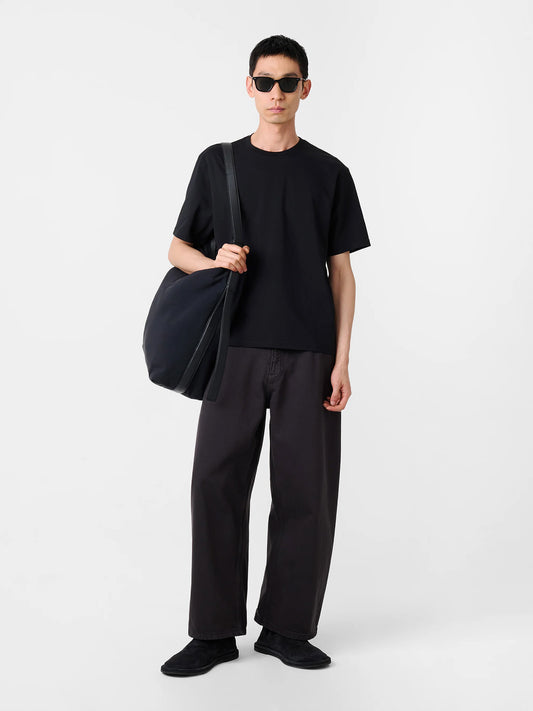 BRANDED SHORT SLEEVE T SHIRT, Black