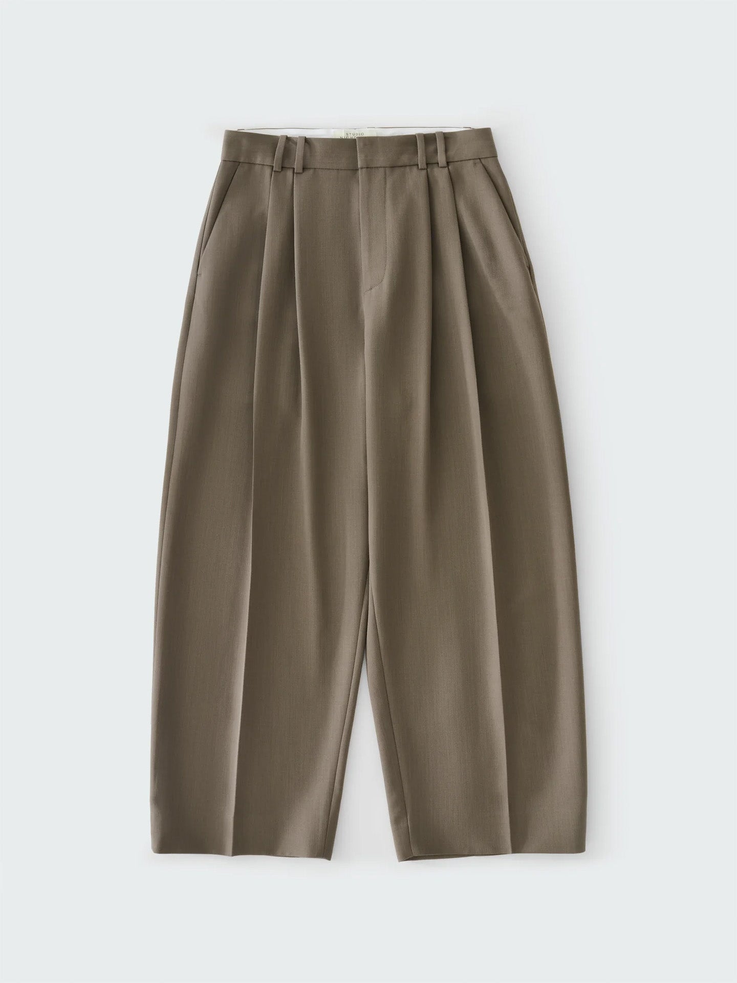 DOUBLE PLEAT VOLUME PANT, Reed