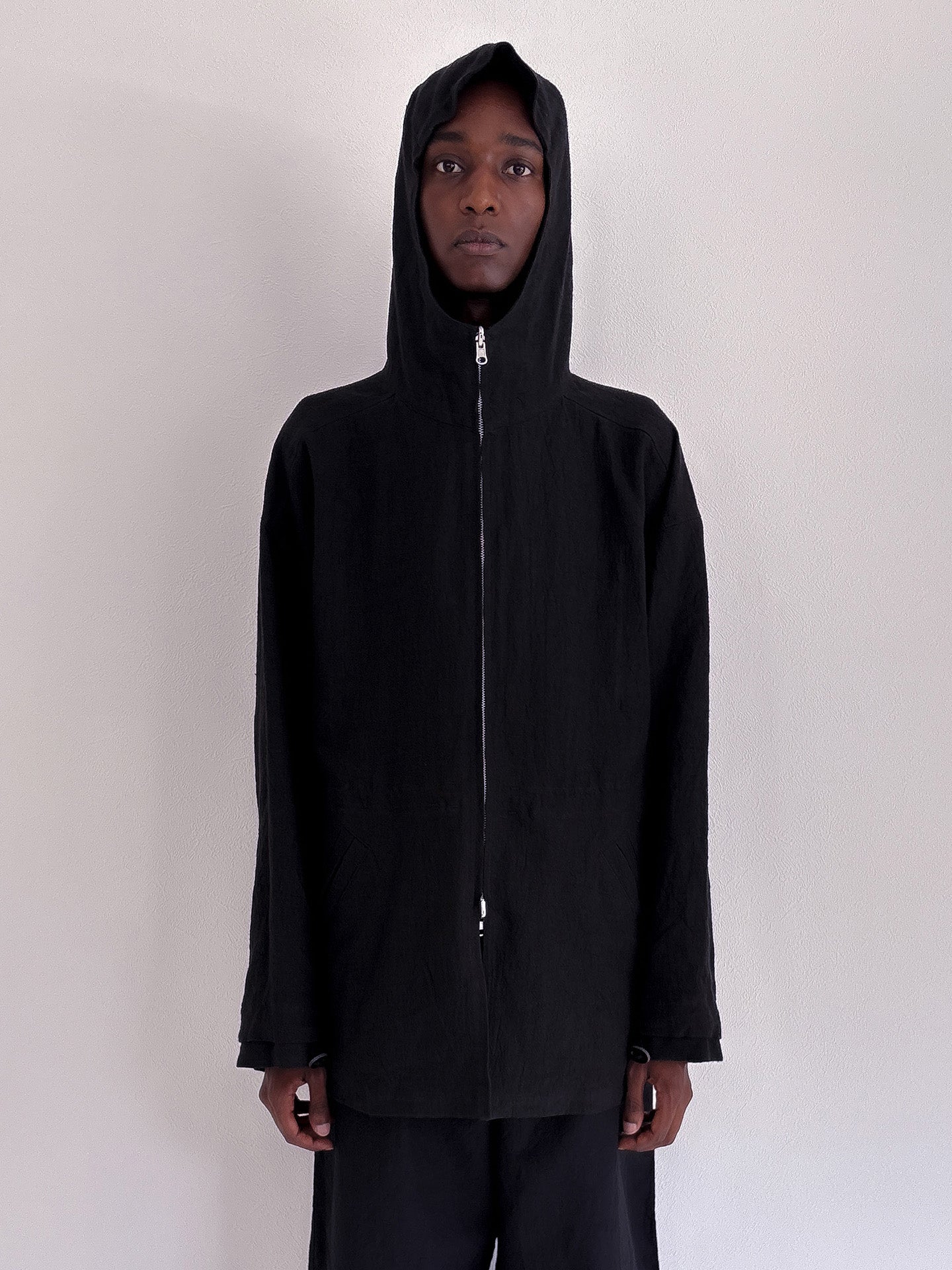 REVERSIBLE BOYHOOD PARKA, BLACK