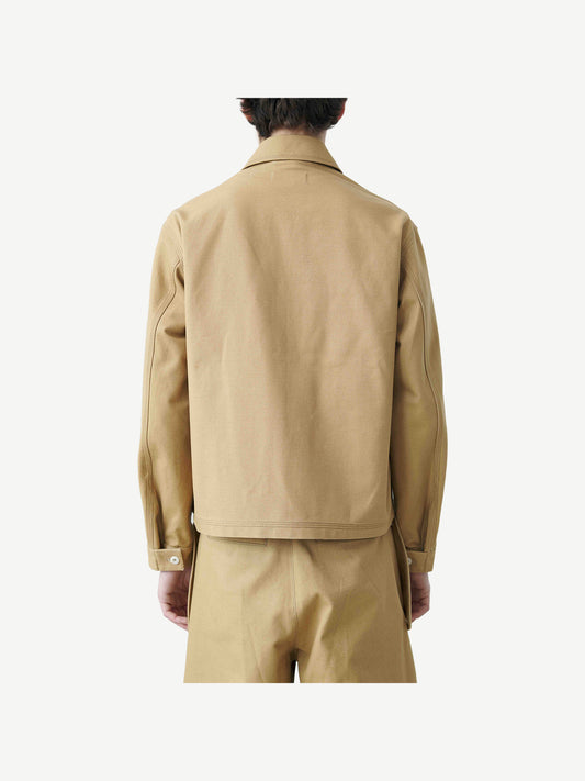 INDEX JACKET COTTON, TOBACO