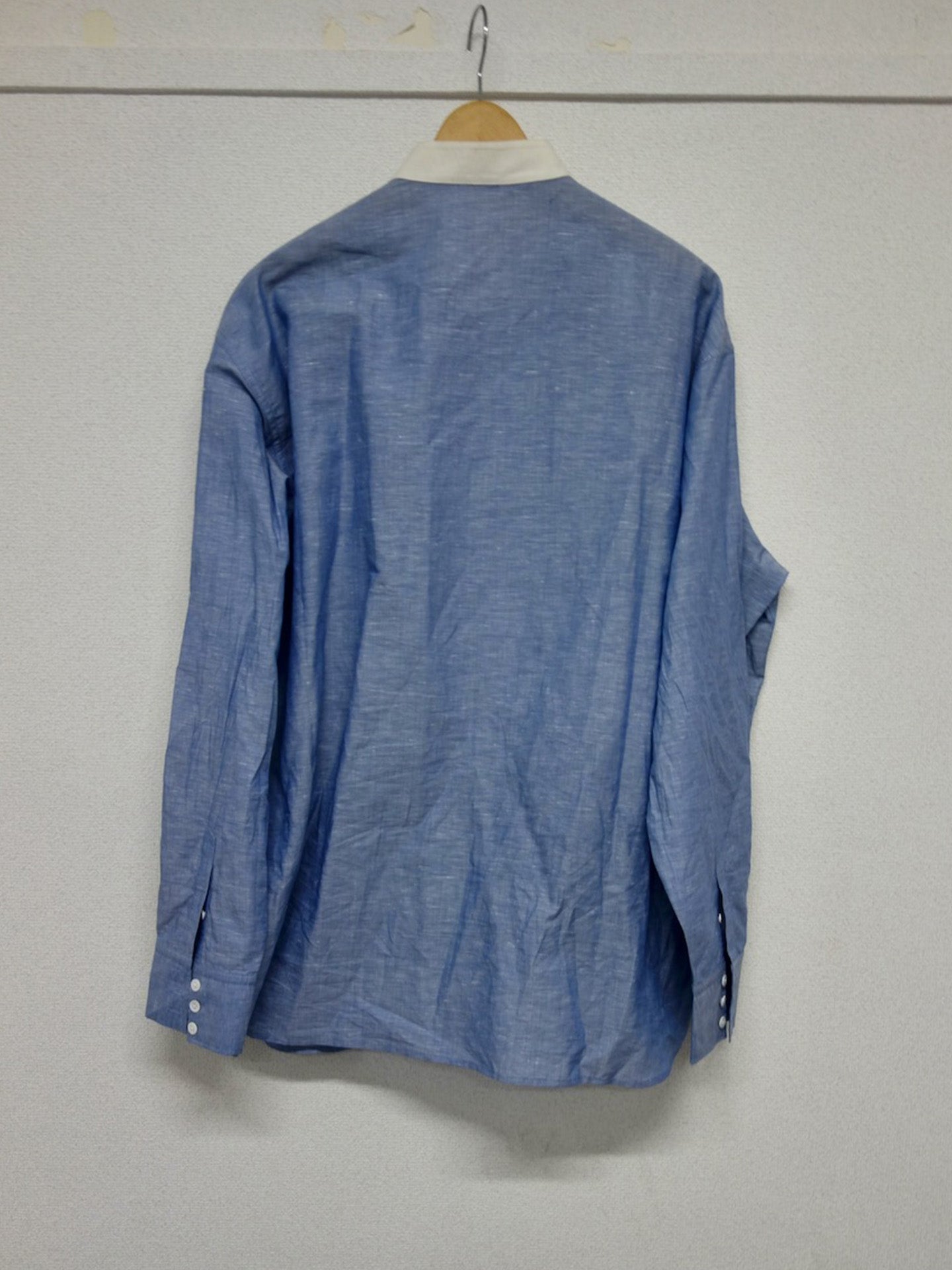 POCKET MUSLIN SHIRT, Blue