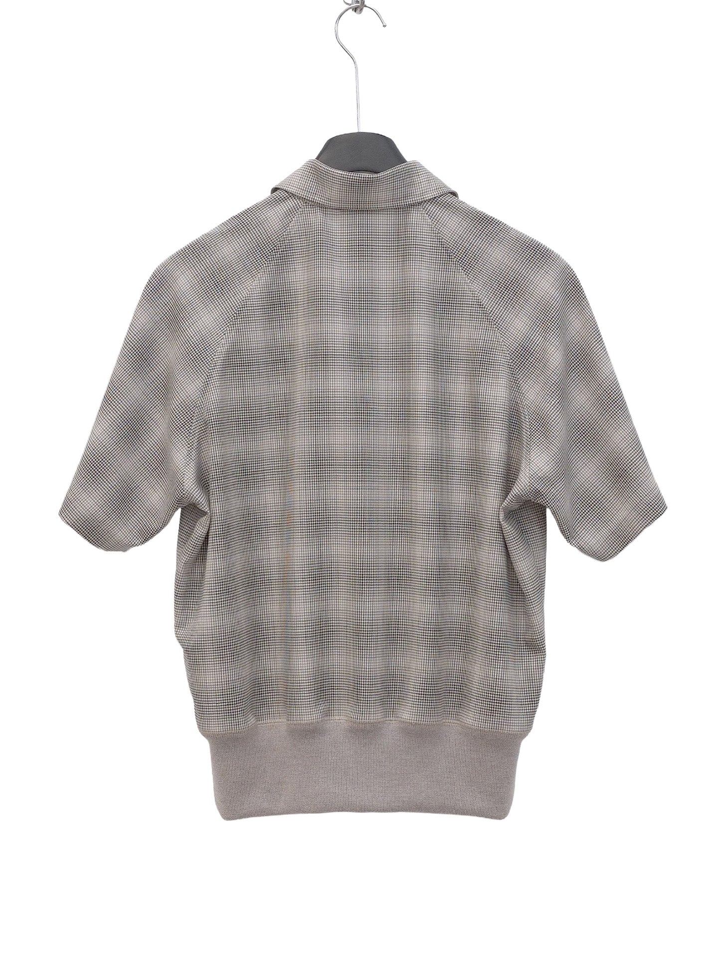 SEDIMENTARY SHIRT, Linen Houndstooth
