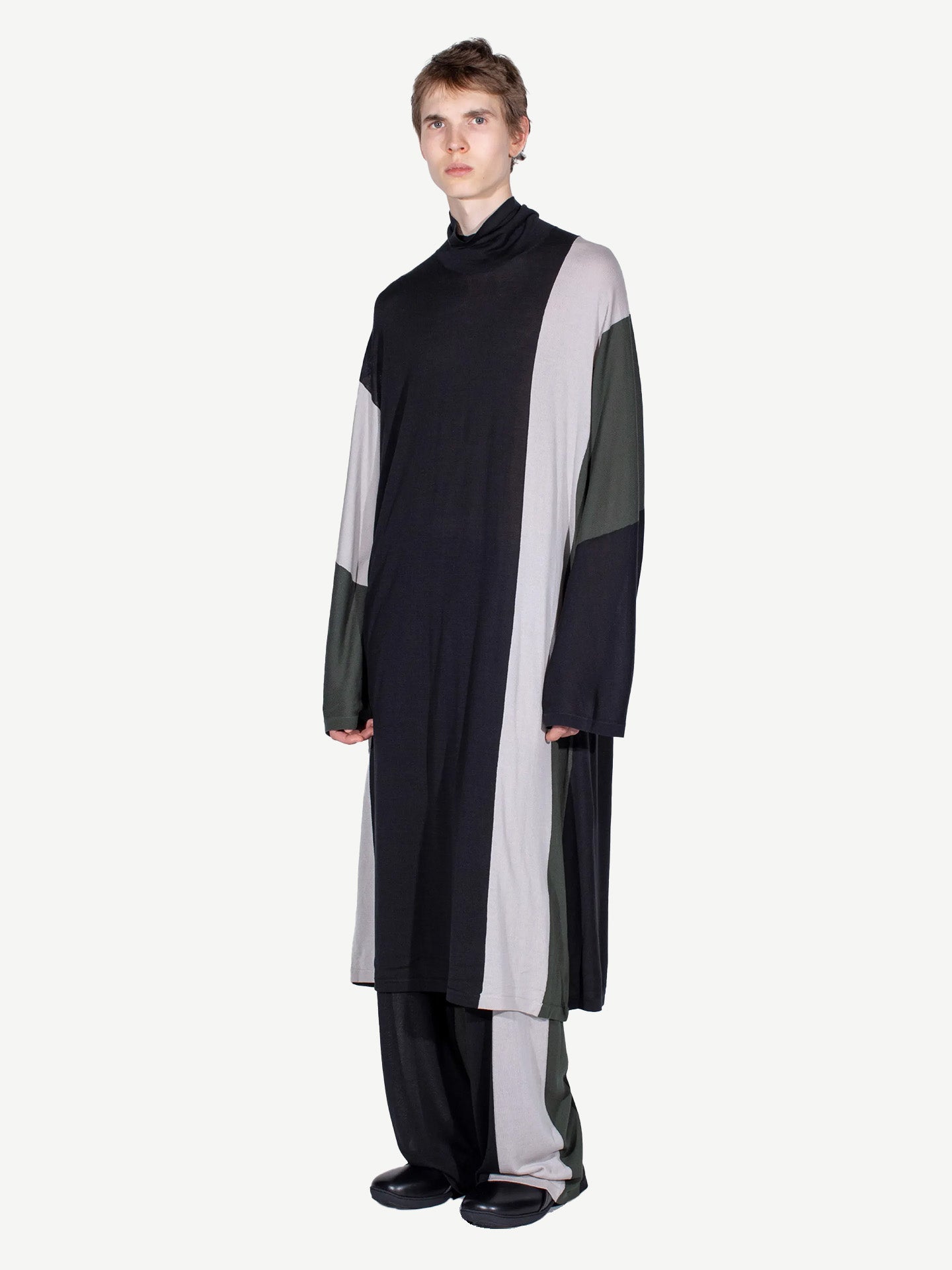 SIGO KNIT TUNIC, BLACK