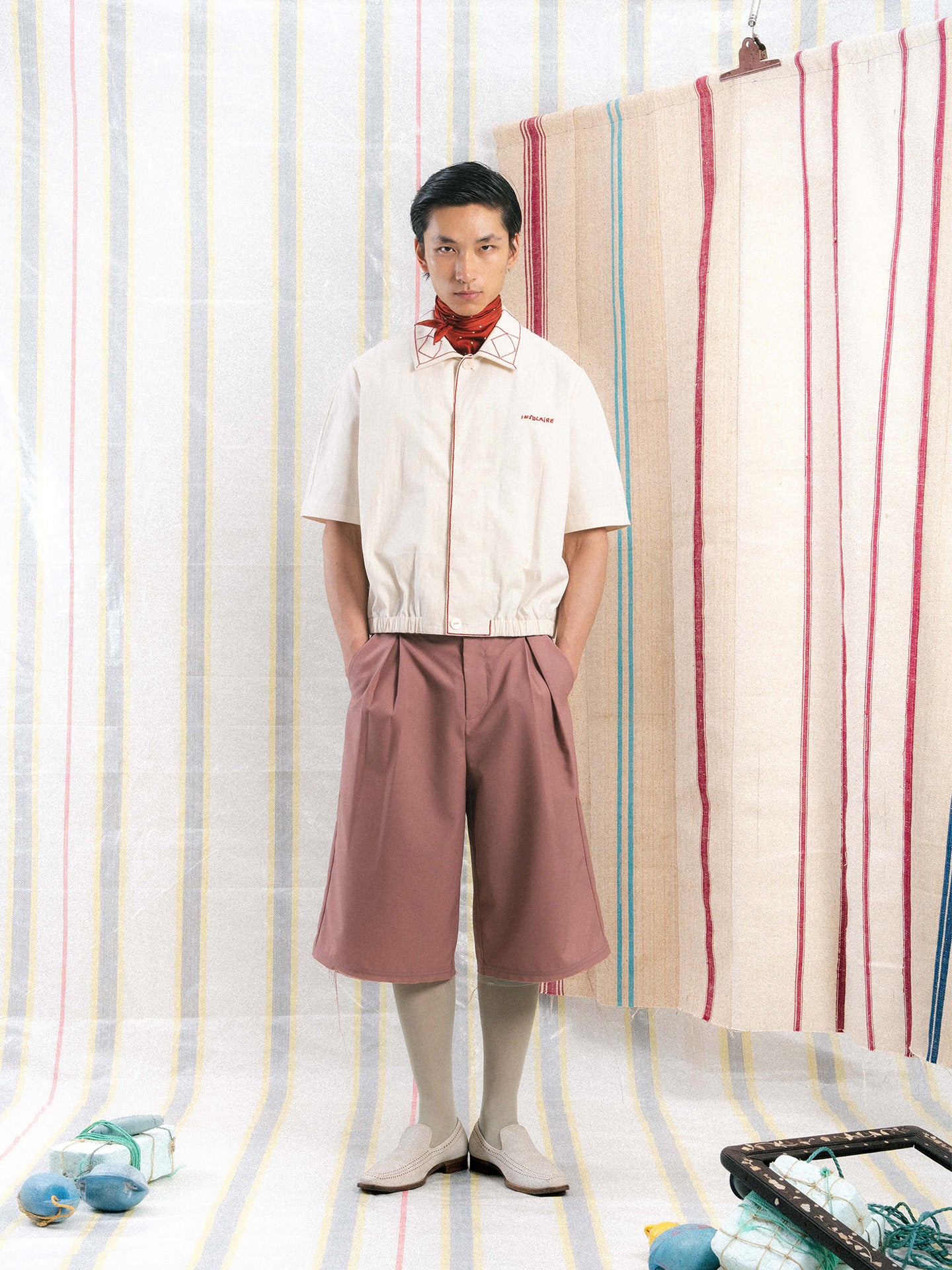 SPILL SHORTS, Rose Brown