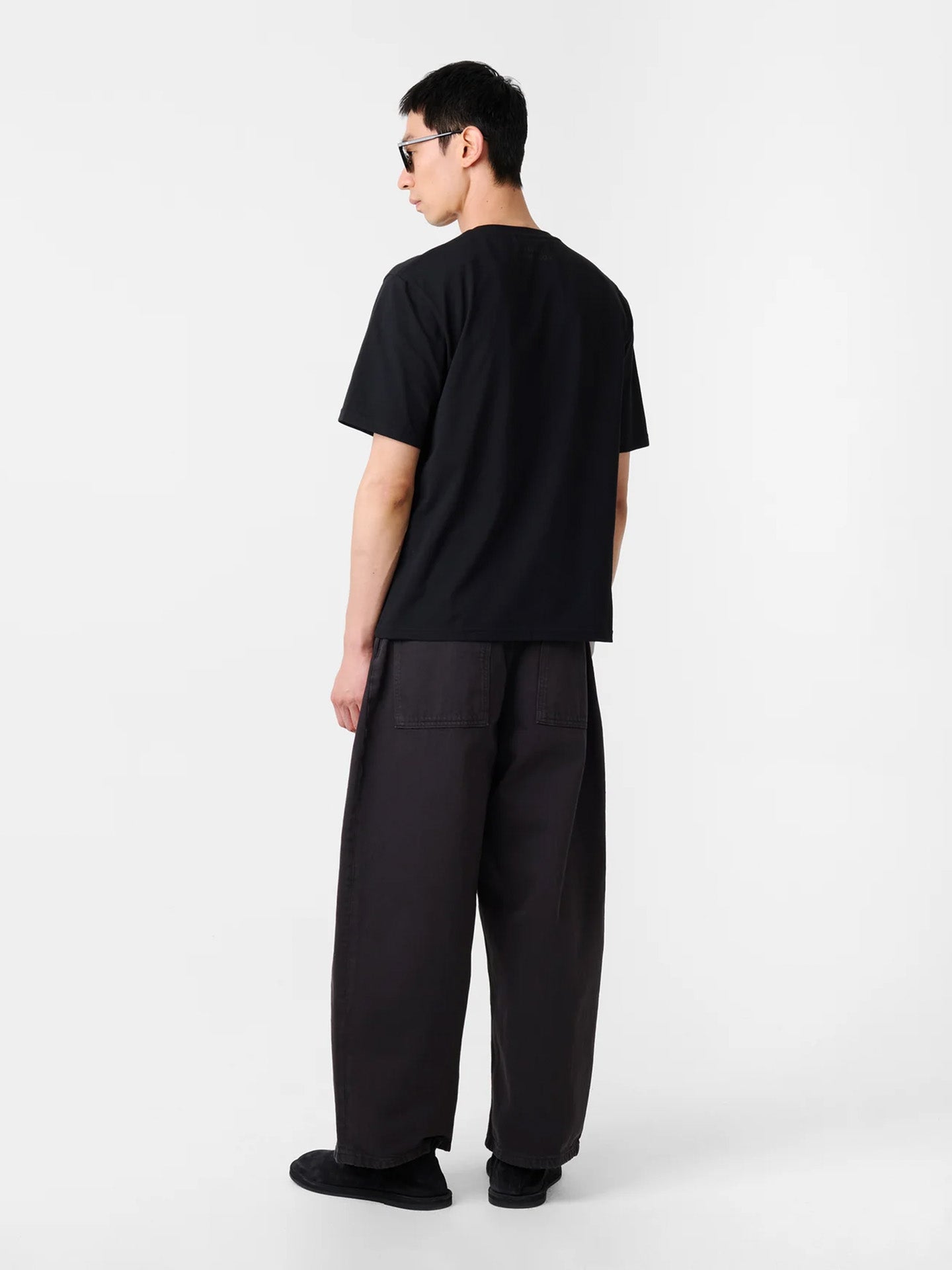 BRANDED SHORT SLEEVE T SHIRT, Black