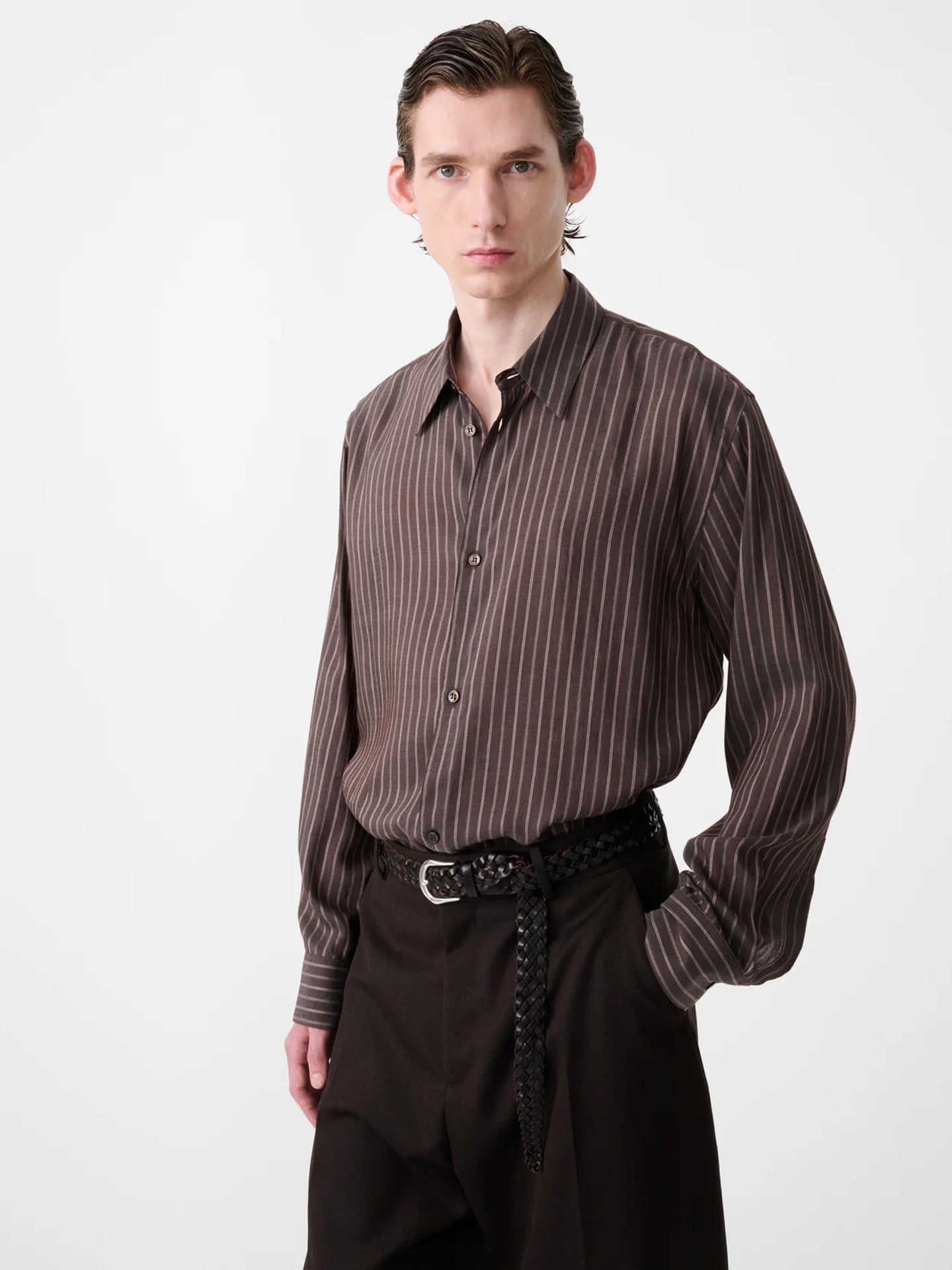  BOXY OVERSIZED SHIRT, PORCHINI