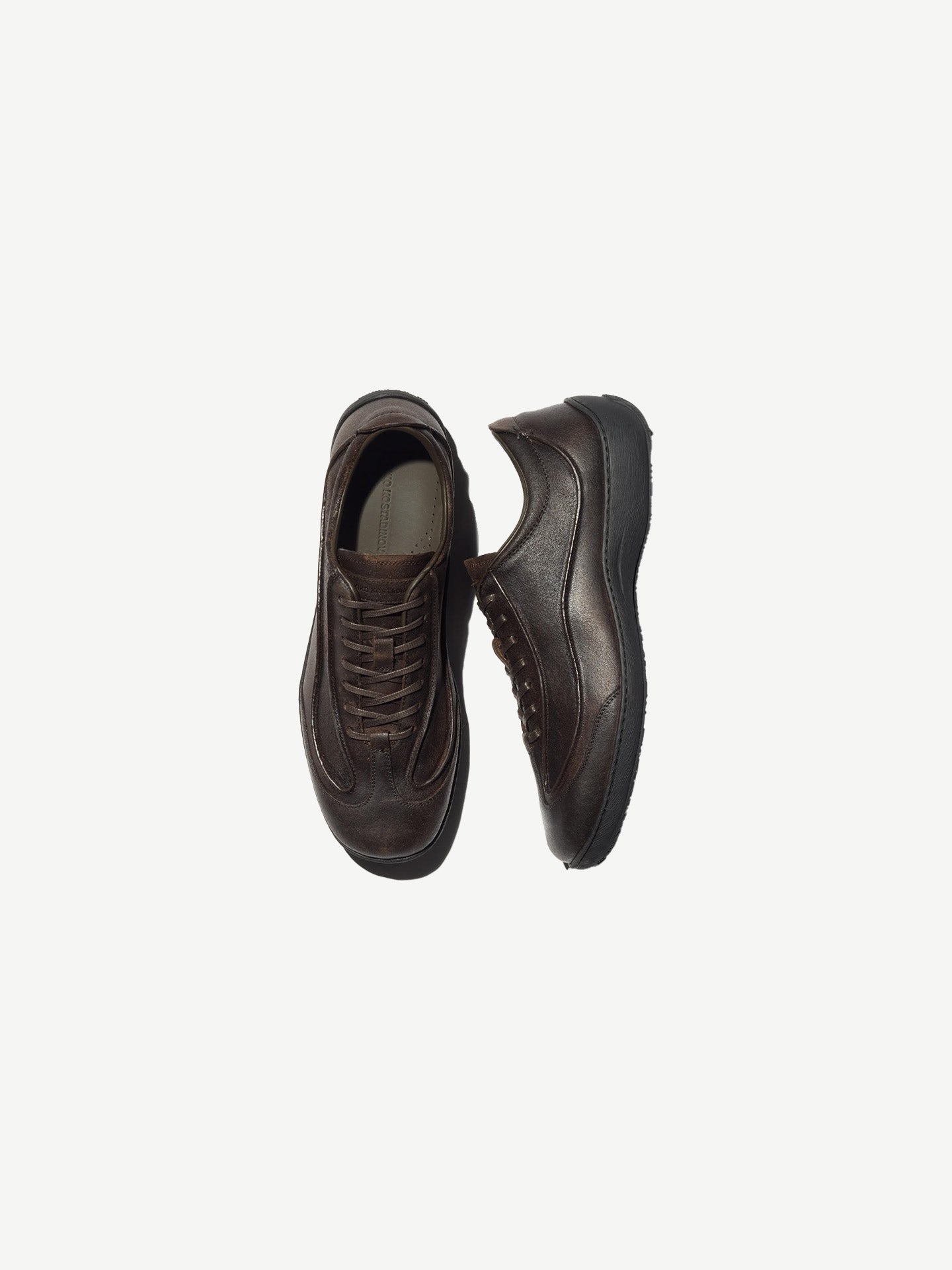 SARGO SHOES, ANTIQUE BROWN