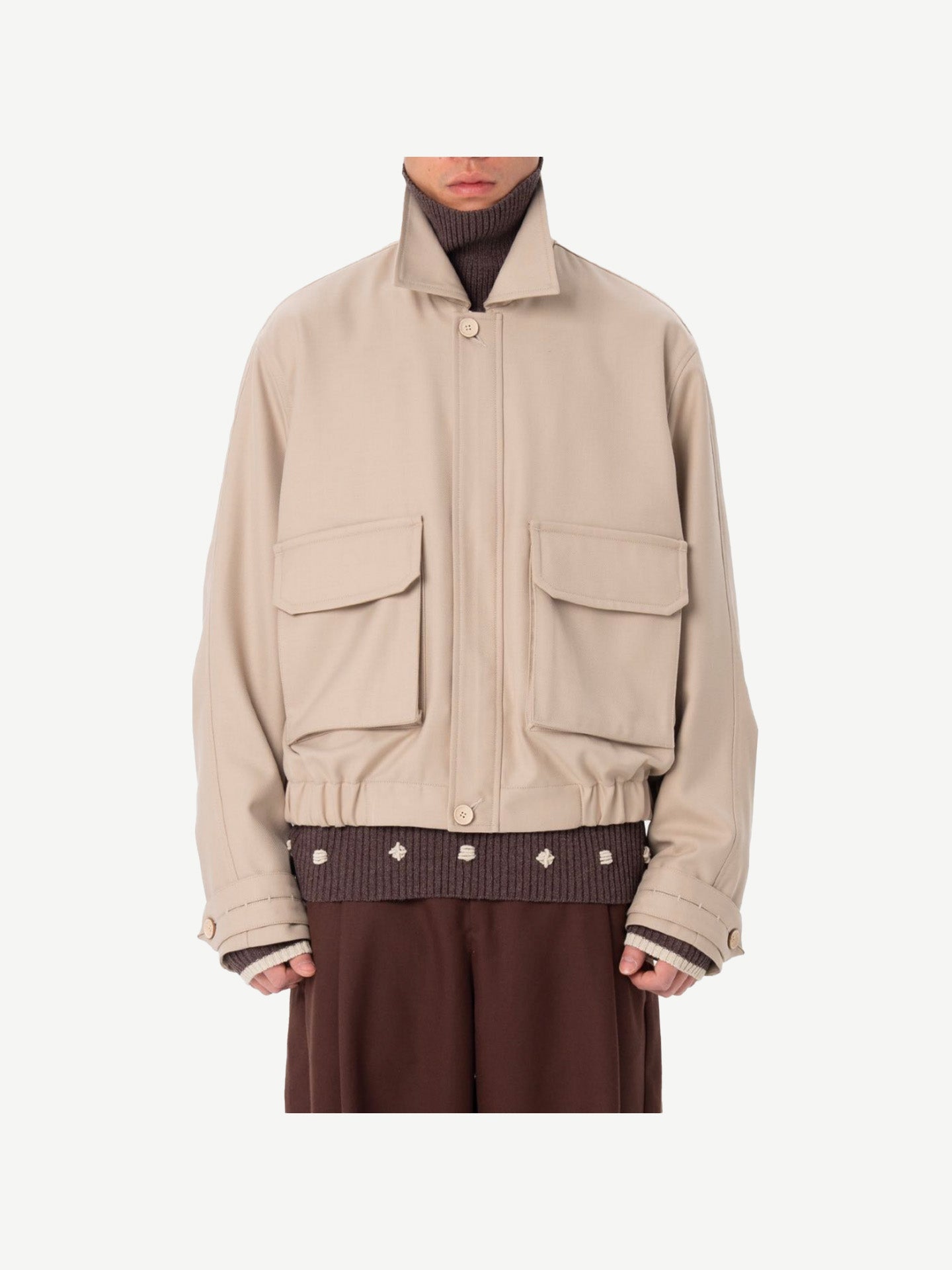 SAILOR JACKET, BEIGE