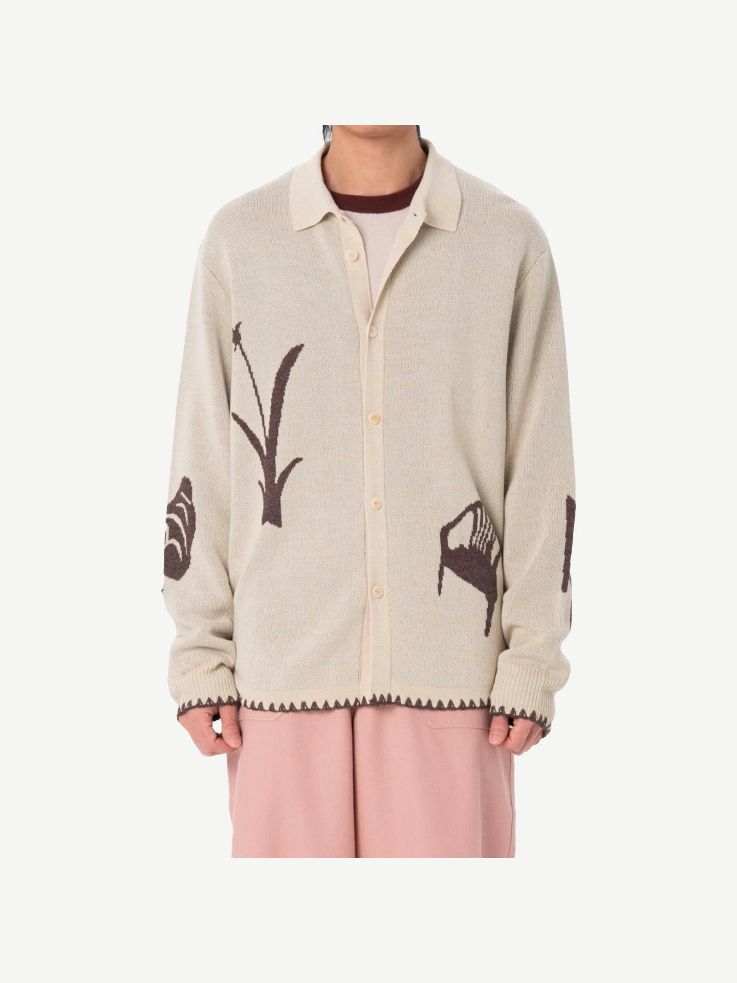 KNIT VOYAGE SHIRT, BEIGE