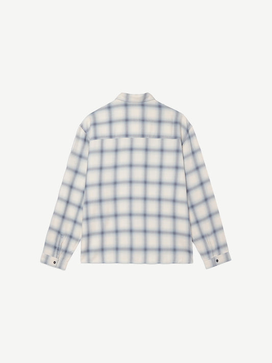 STRANO SHIRT, BLUE IVORY CHECK