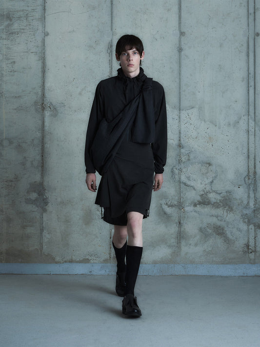 POUCH SHORTS, Charcoal