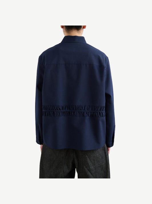 FOSSIL SHIRT LS, NAVY